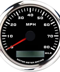 MOTOR METER RACING W Pro 85mm 3-3/8" -Negro