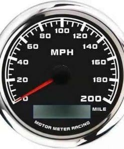 Velocímetro GPS digital con odómetro MOTOR METER RACING W