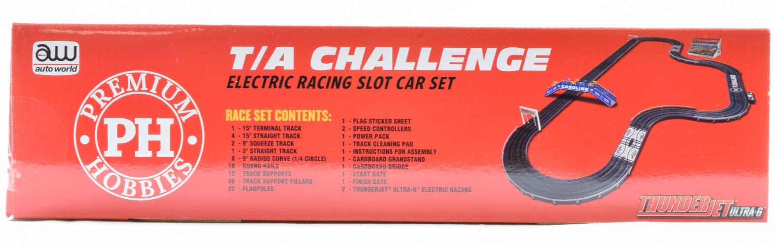 Auto World/Premium Hobbies T/A Challenge Mustang VS Camaro - Imagen 5