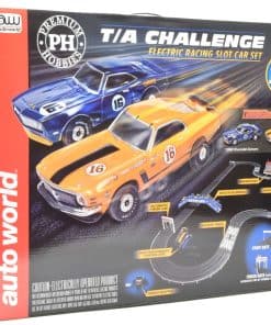 Auto World/Premium Hobbies T/A Challenge Mustang VS Camaro