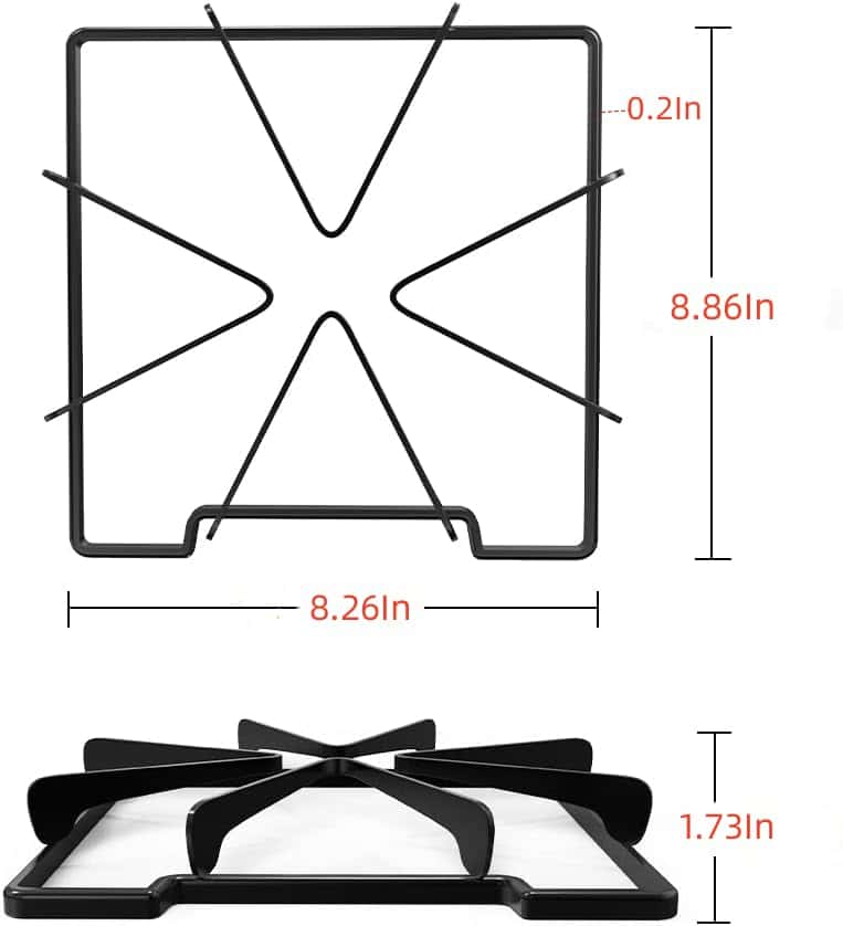 Rejilla de quemador 8053458 Reemplazo de rejilla para - Imagen 3