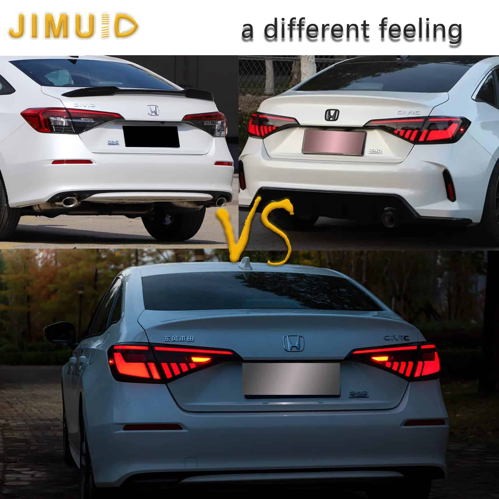 JIMUID Luz Trasera LED para Civic Sedan 10ª Generación - Imagen 7