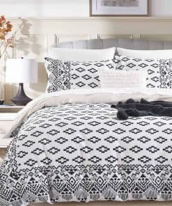 Juego de Funda de Edredón Boho Bedduvit King Size - 100%