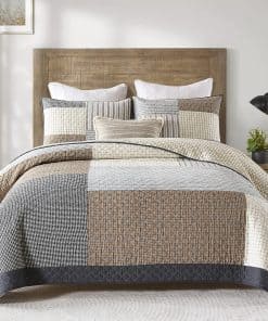 Colcha de Rey Tamaño 100% Algodón Ligera Suave Colcha de