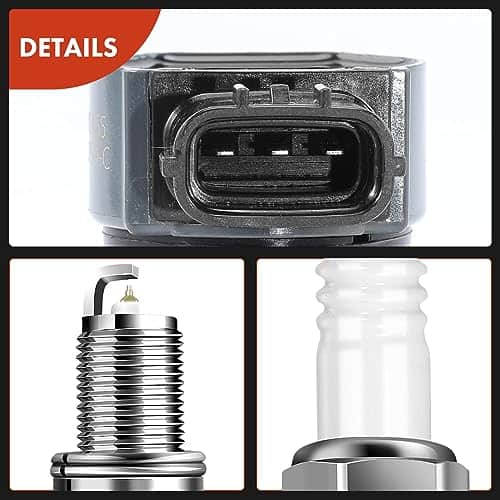Conjunto Premium de 4 bobinas de encendido y bujías de - Imagen 9