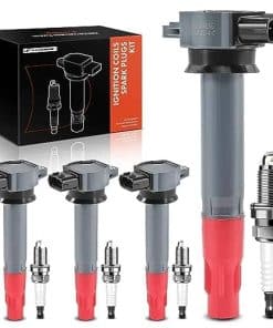 Conjunto Premium de 4 bobinas de encendido y bujías de