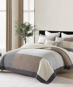 Colcha Queen Size DUOHONG - Colcha Edredón Queen, Juego de