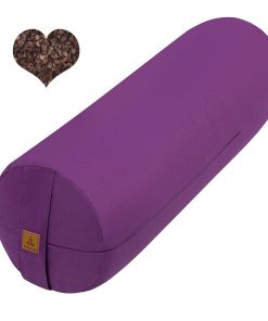 Cojín cilíndrico de yoga FelizMax de trigo sarraceno