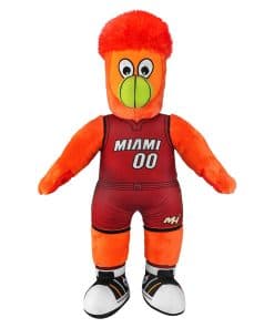 Peluche Gigante de 20" del Mascota Miami Heat Burnie de la