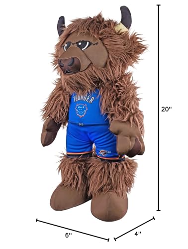Peluche Gigante de Oklahoma City Thunder Rumble de 20" - - Imagen 5
