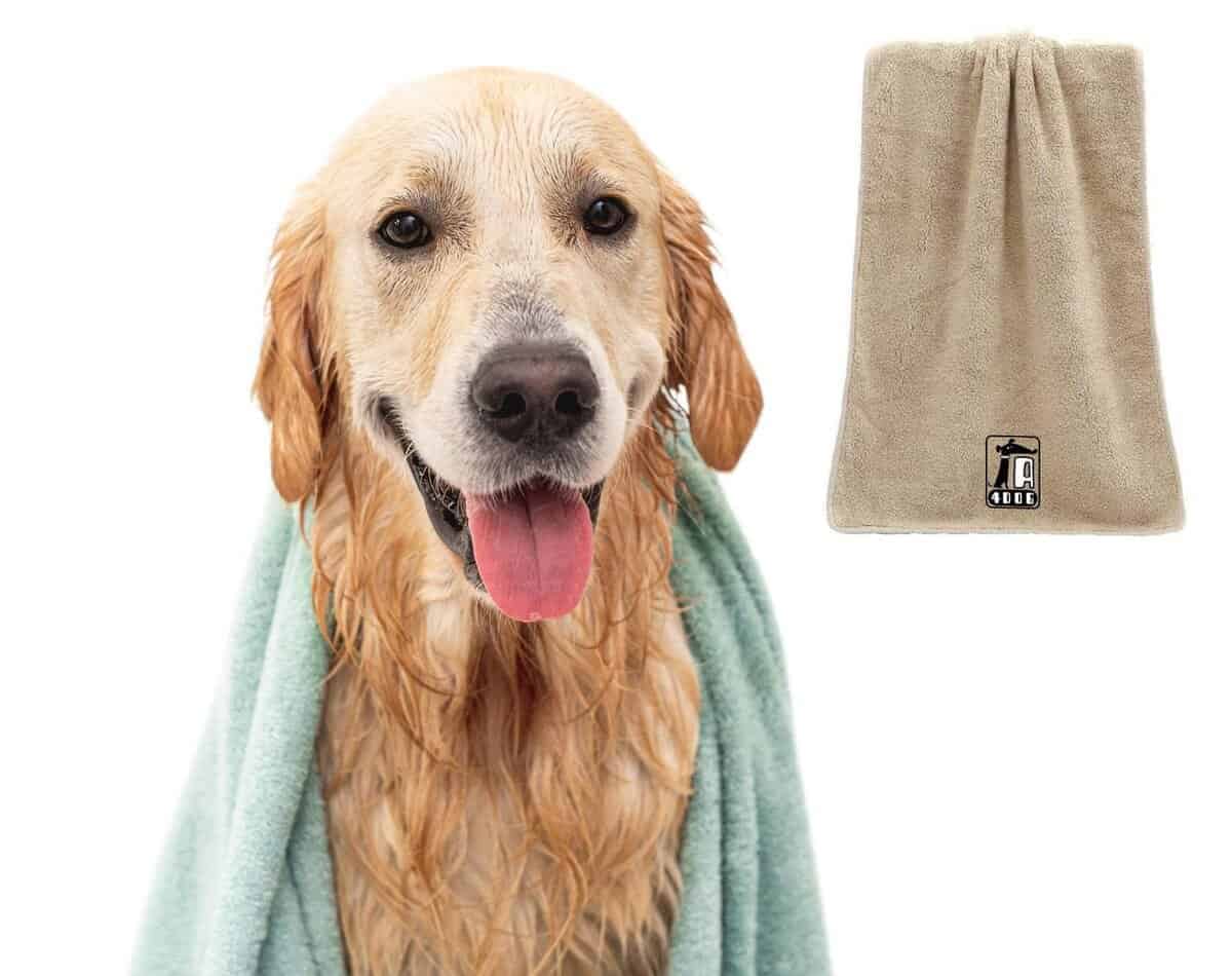 Toalla de Microfibra para Mascotas A4DOG - Toalla para