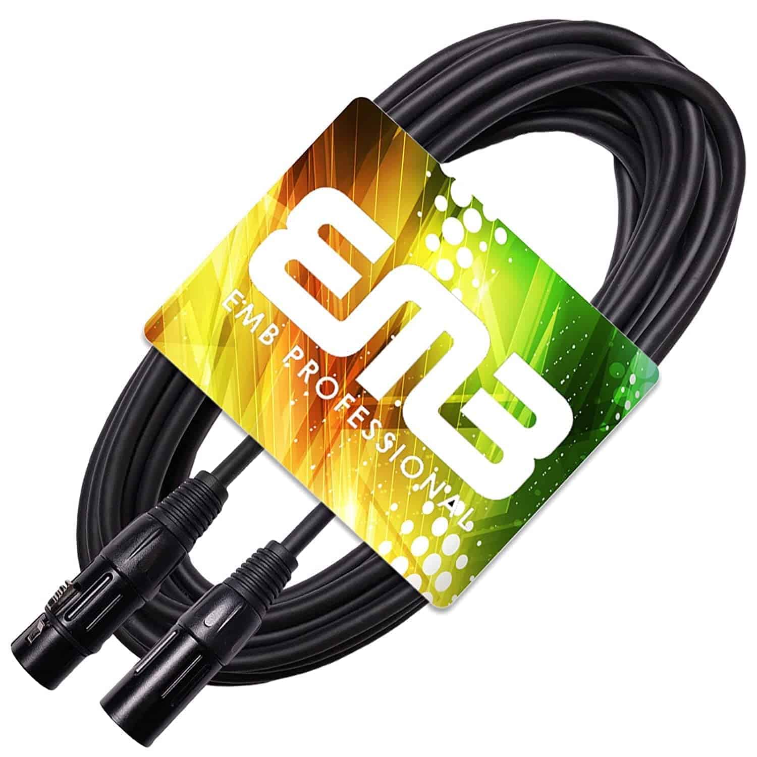 Cable de altavoz blindado profesional EMB Audio XLR macho a - Imagen 3