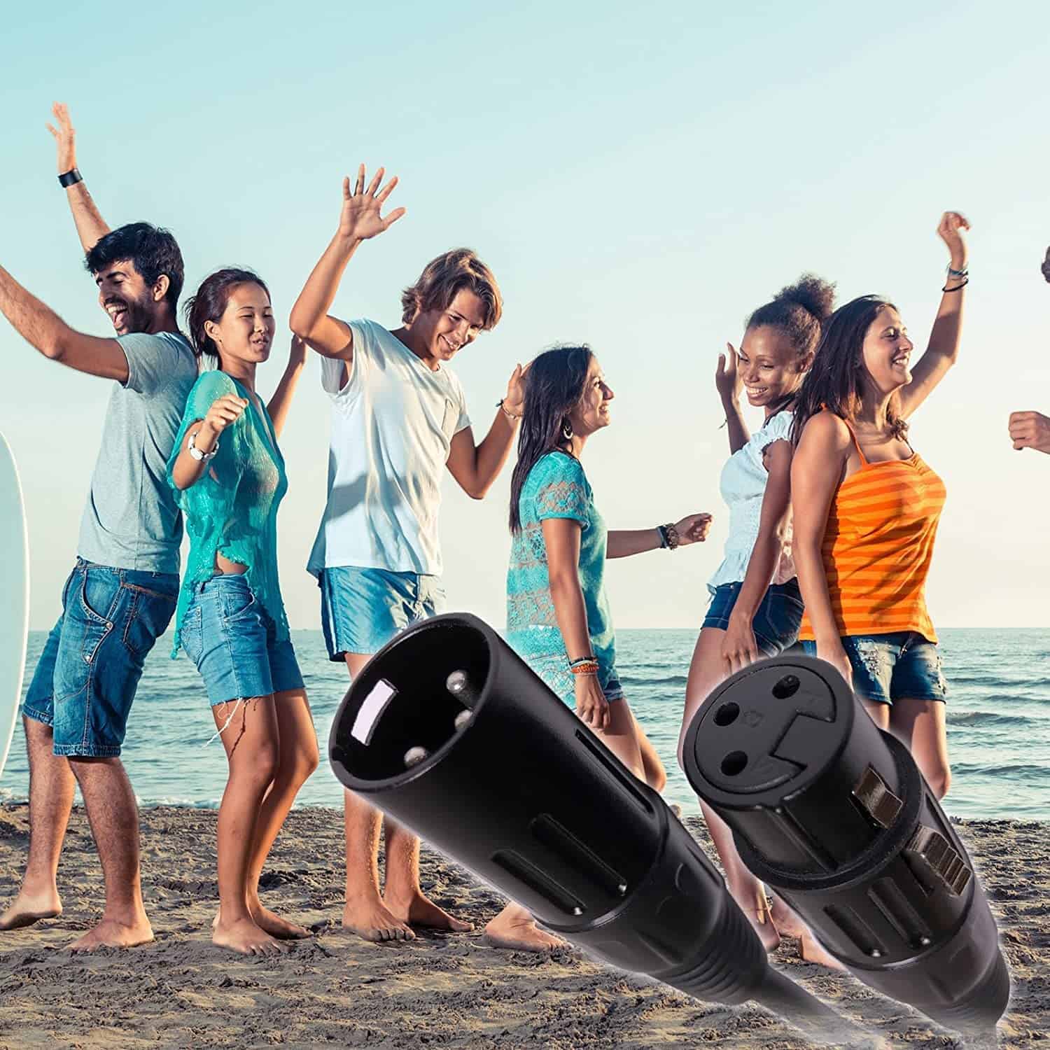 Cable de altavoz blindado profesional EMB Audio XLR macho a - Imagen 5