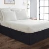 Faldón de Cama Queen Size Comfort Beddings Negro - Mezcla