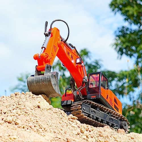 VERTOY Excavadora de Control Remoto para Niños - Mejores - Imagen 5
