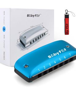 Set de Armónicas BabyFat, Armónica de 7 Agujeros Lindas