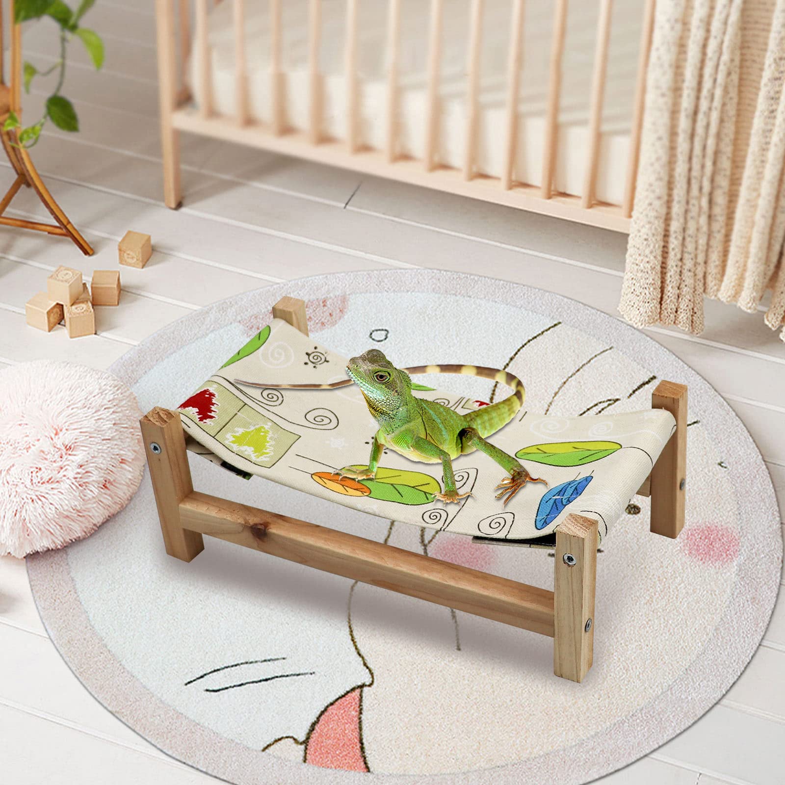 Hamaca Columpio para Reptiles Dnoifne, Cama Colgante de - Imagen 3