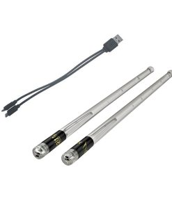 Baquetas de tambor kingsea, 15 baquetas LED que cambian de