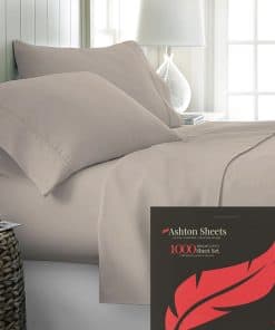 Juego de Sábanas Queen 100% Algodón Egipcio Ashton - 1000