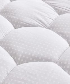 Protector de colchón acolchado ajustado con bolsillo