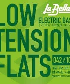 La Bella LTF-4A-XL Cuerdas de Bajo Eléctrico de Escala