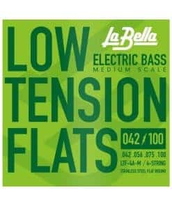 La Bella LTF-4A-M Cuerdas de Bajo Eléctrico de Acero