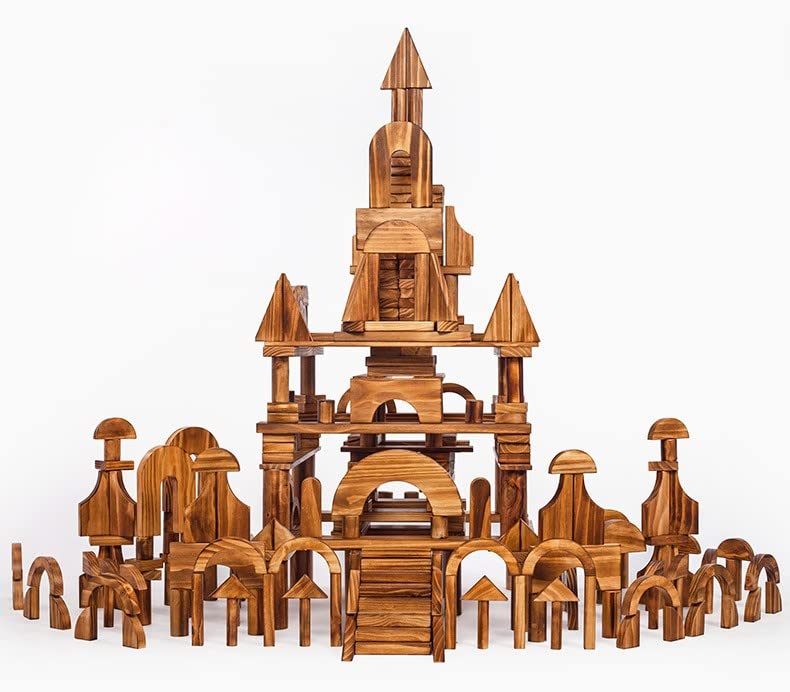 Conjunto de Grandes Bloques de Construcción de Madera - Imagen 10