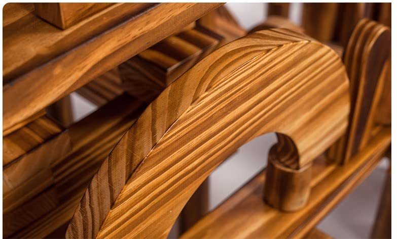 Conjunto de Grandes Bloques de Construcción de Madera - Imagen 7