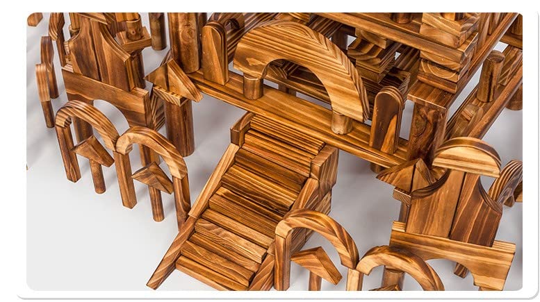 Conjunto de Grandes Bloques de Construcción de Madera - Imagen 8