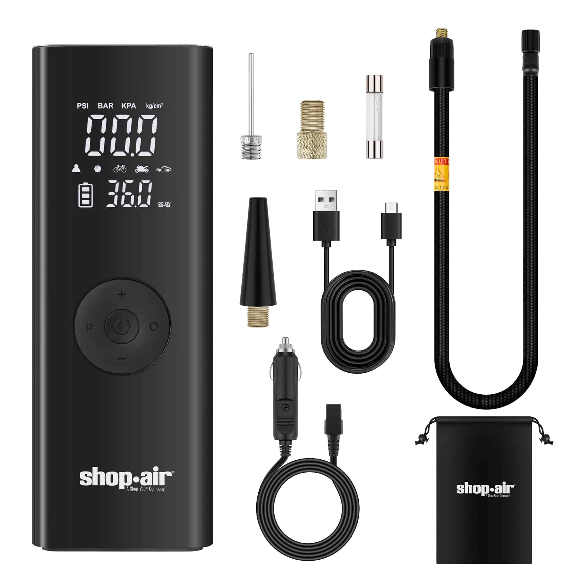 Inflador de neumáticos SHOP�AIR, compresor de aire