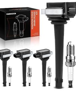 Conjunto Premium de 4 Bobinas de Encendido y Bujías de