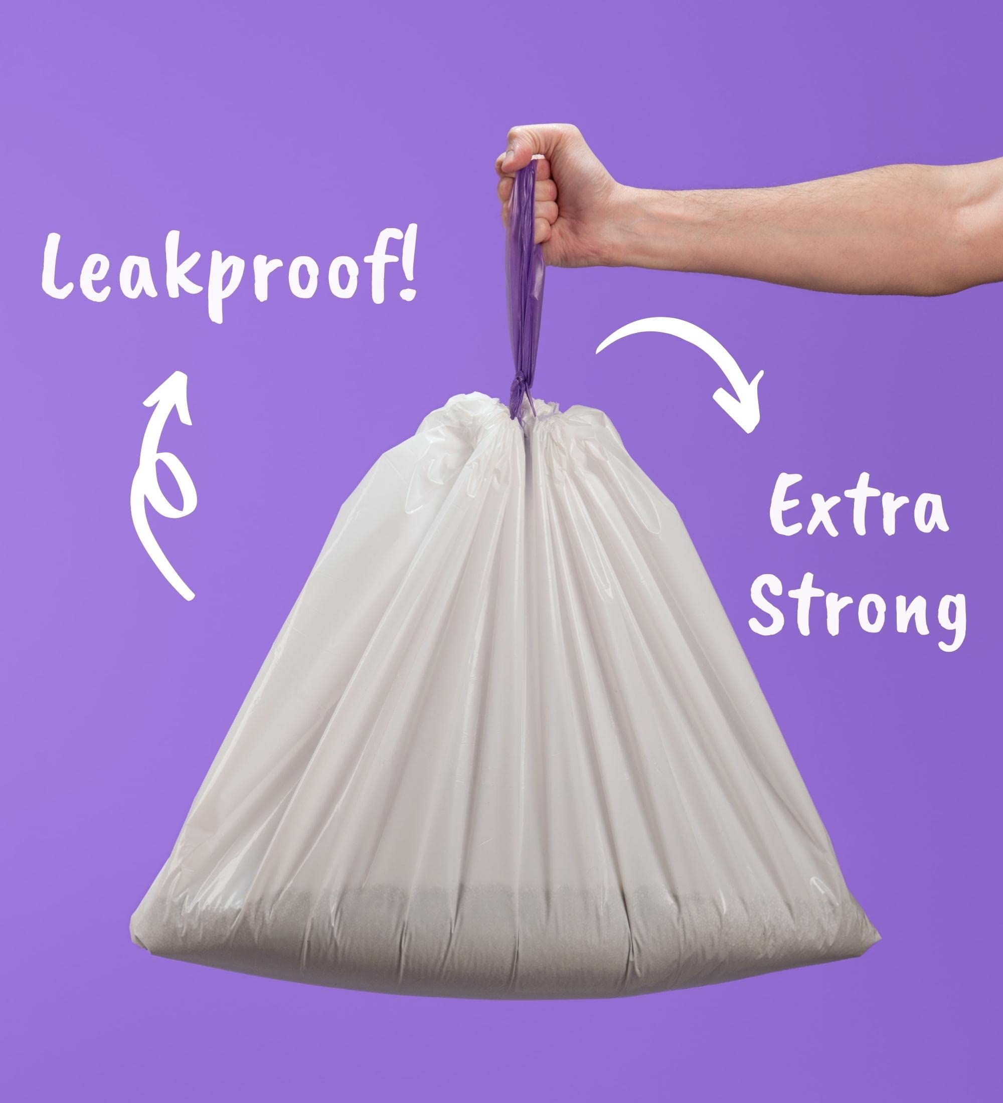 Forros para bandeja de arena para gatos Jumbo con cordones - Imagen 7