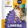 Forros para bandeja de arena para gatos Jumbo con cordones