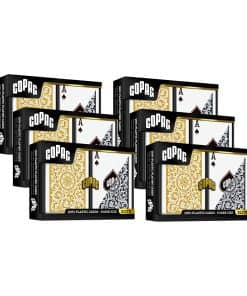 Baraja de naipes de plástico Copap 1546, tamaño de póker