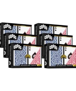 Baraja de Cartas de Plástico 100% Copag 1546 -Índice Regular