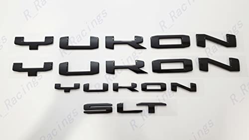 Kit de 4 piezas de Emblema de Letras Traseras de Puerta - Imagen 4