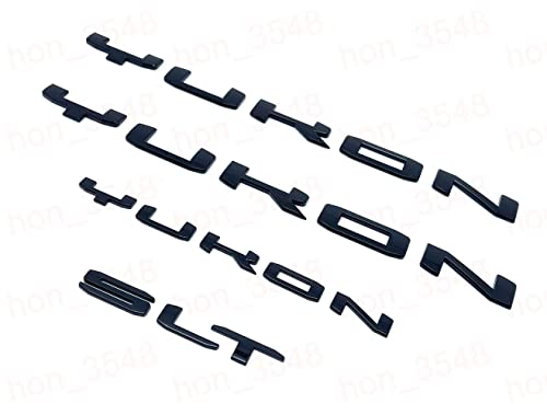 Kit de 4 piezas de Emblema de Letras Traseras de Puerta - Imagen 7