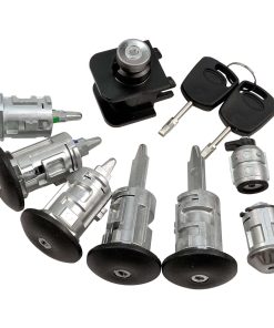 Conjunto de 8 piezas de cerradura de cilindro de puerta de