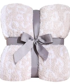 Manta de Lana de Leopardo Ultra Suave Panku, Mantas de