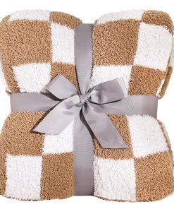 Manta a Cuadros Panku, Manta de Tiro de Cuadros Ultra