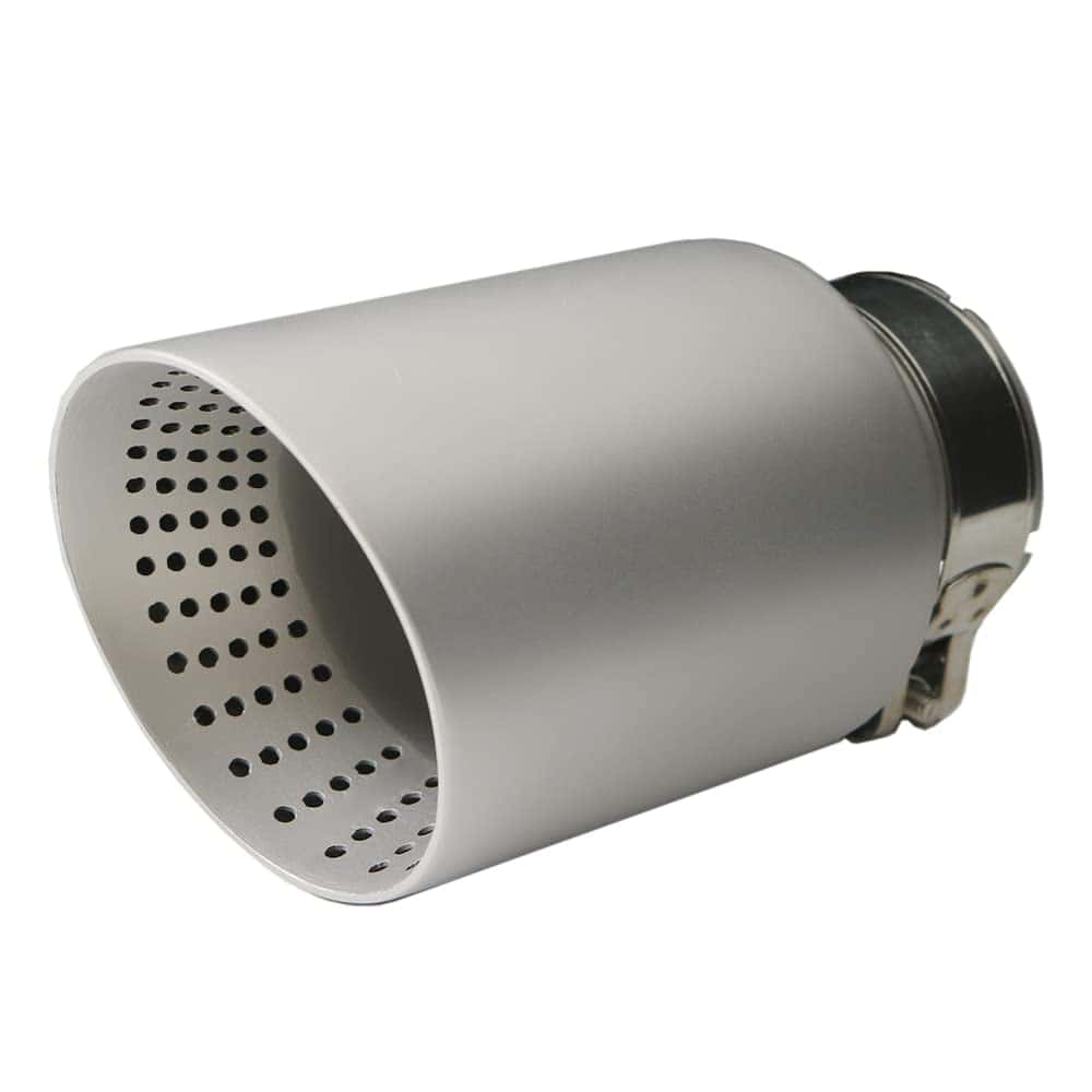 Punta de escape de acero inoxidable mate Kipalm 2.5