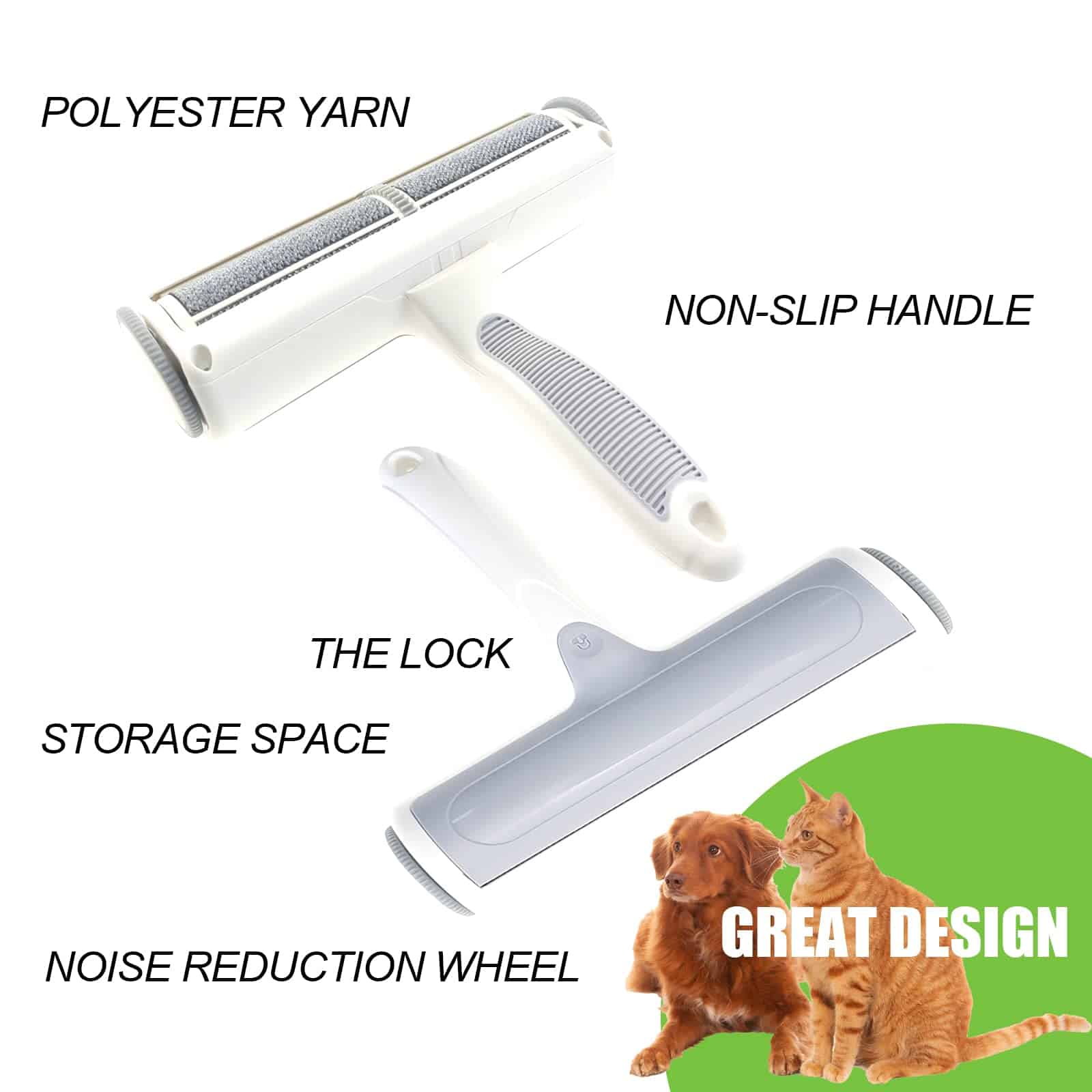 CAREUEASY Quitapelos para Mascotas, Quitapelos para Perros - Imagen 4