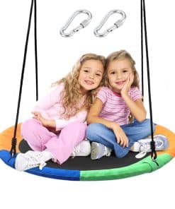 Columpio de Árbol de 40 Pulgadas Columpio Redondo para