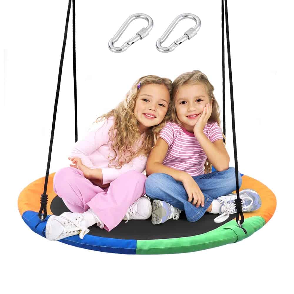 Columpio de Árbol de 40 Pulgadas Columpio Redondo para