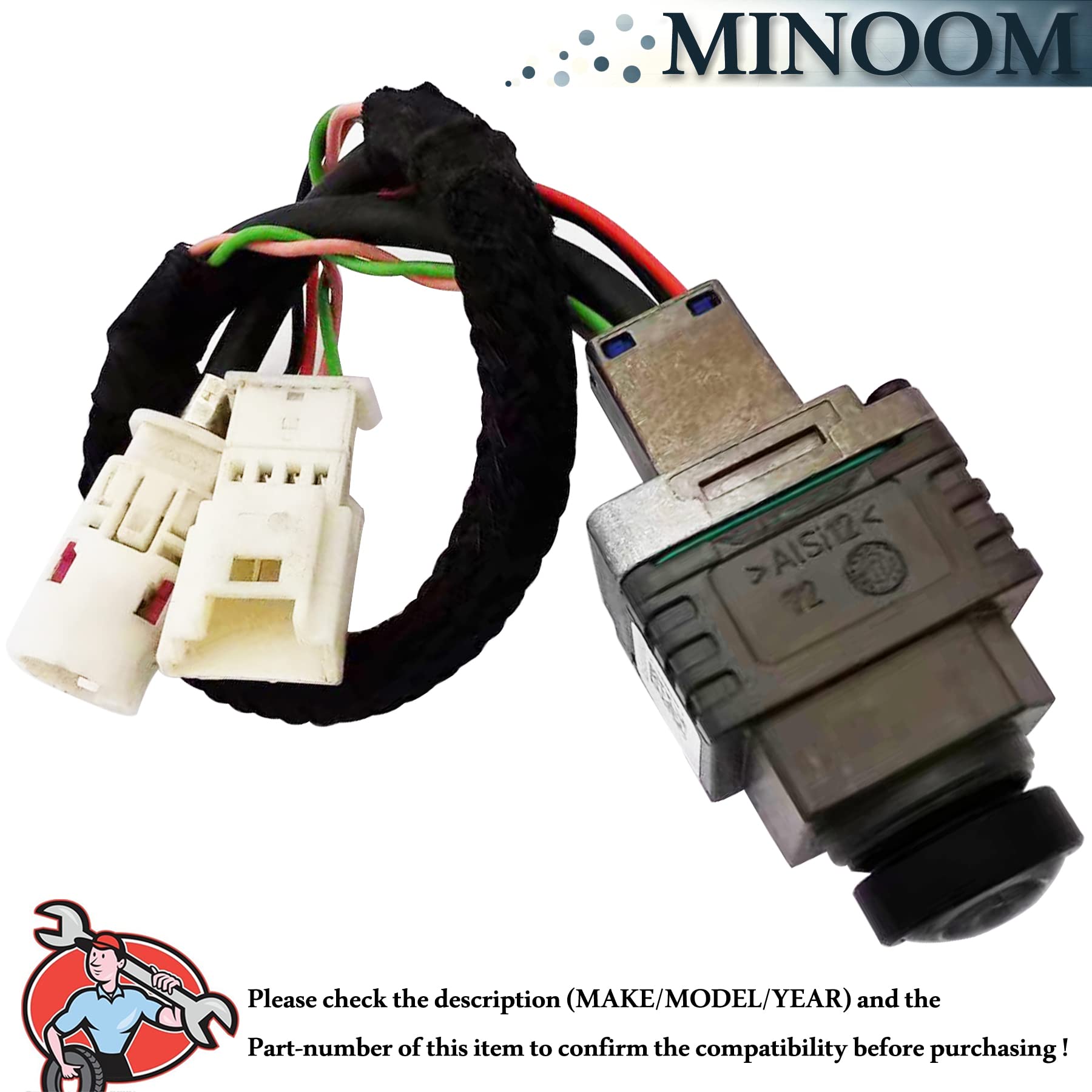 Cámara de estacionamiento trasera de reemplazo MINOOM - Imagen 7