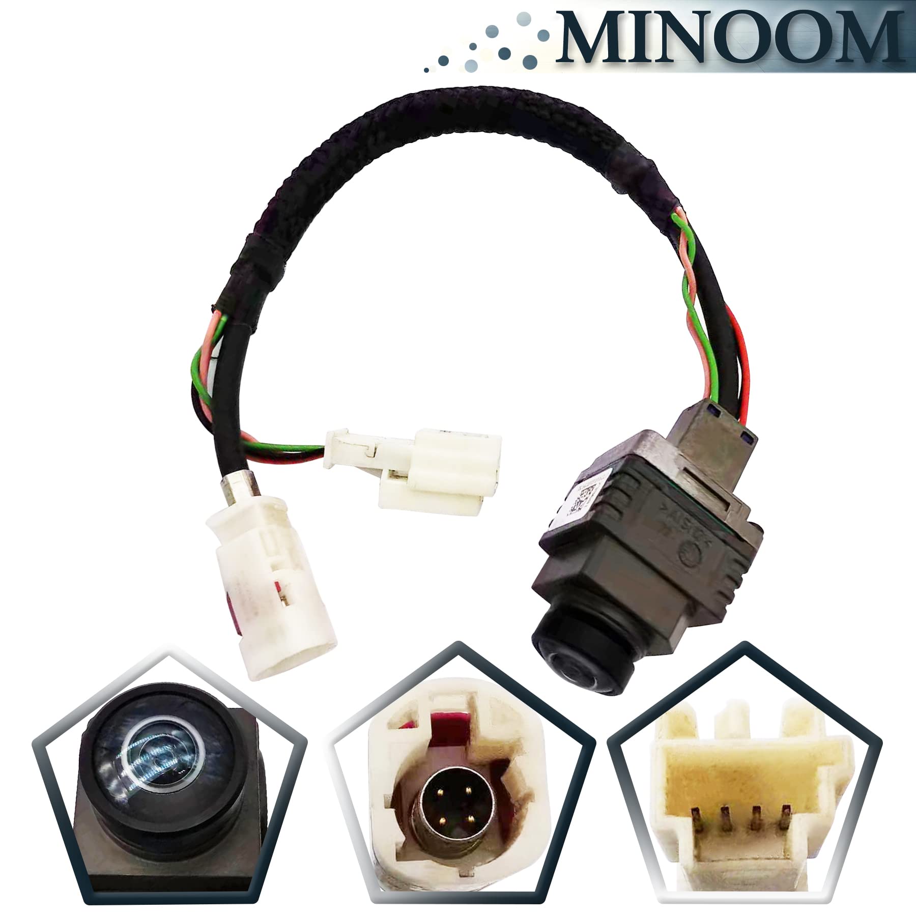 Cámara de estacionamiento trasera de reemplazo MINOOM - Imagen 4