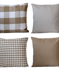 Funda de Almohada HOPLEE estilo Granja 22 Pulgadas con