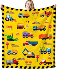 Manta de Construcción de Camiones Linda Súper Suave de