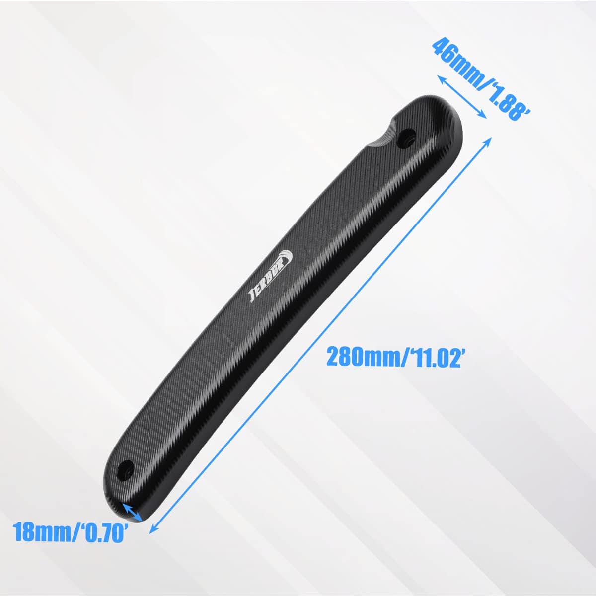 Jerbor 2Pcs Manija de Puerta Interior de Aluminio para - Imagen 6