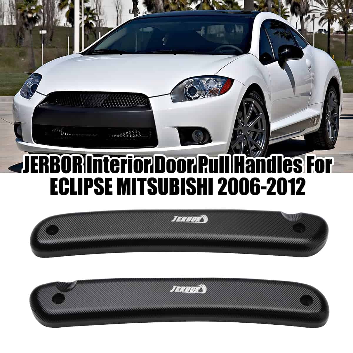 Jerbor 2Pcs Manija de Puerta Interior de Aluminio para - Imagen 8